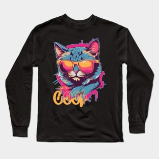 I'am So Cool Cat Long Sleeve T-Shirt